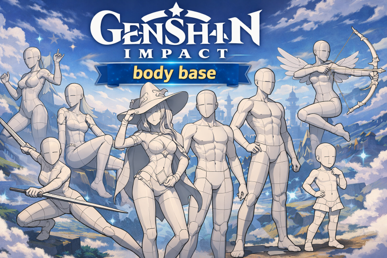 genshin impact body base